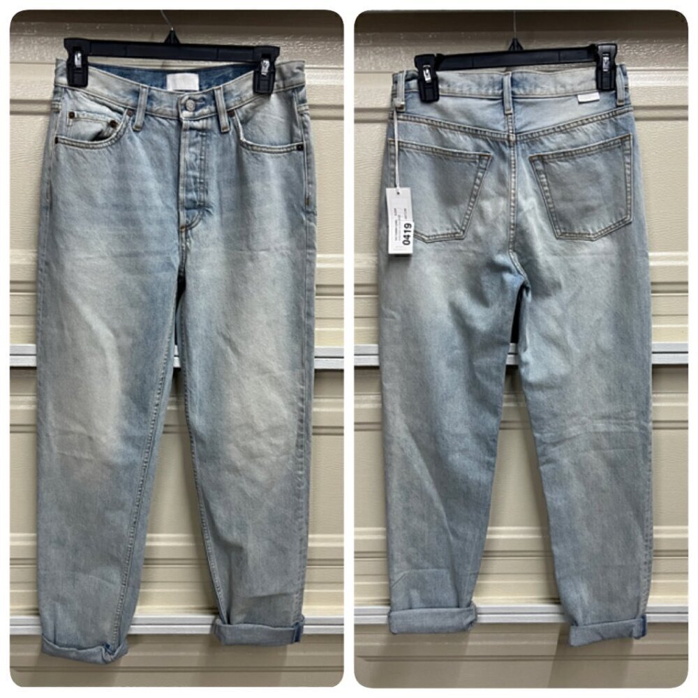 Boyish THE TOMMY High Waisted Straight Jean Sz 26 in BAREFOOT IN THE PARK